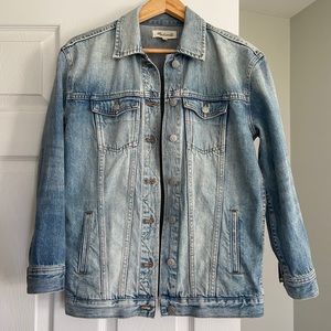 Madewell Oversized Trucker Jean Jacket